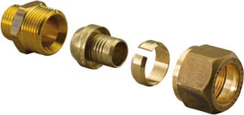 Uponor - FPL-X RACCORD À COMPRESSION MÂLE DR 20X2,8-1"MT