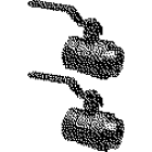 Uponor - MAGNA VANNE D'ARRÊT  2X G 1 1/2