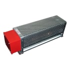 BHN Thermique - Radiateur ailet acier 1500W-IP55-230V/400V3(N)-gril protec-Therm13à83C