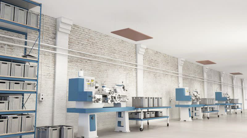 BHN Thermique - Panneau rayonnant ATEX 2G Exe II T3, 700W, 230V, étrier (fourni) pour instal au