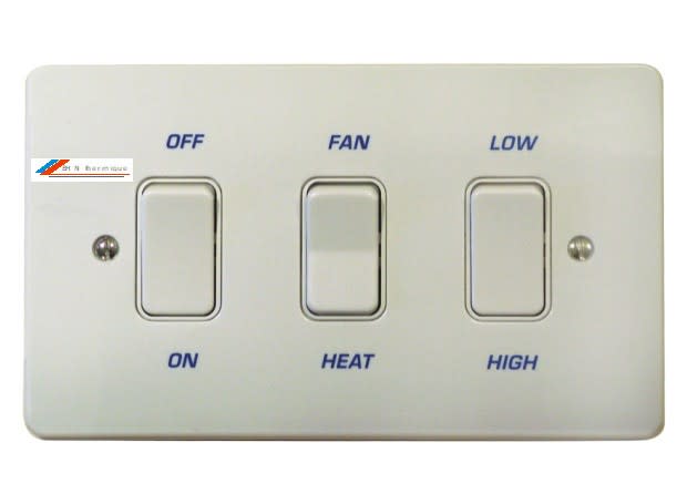 BHN Thermique - Bte cde mur permet 0/ventil/puiss partiel/plein puiss pour SCHG RH 830(T) 860(T)