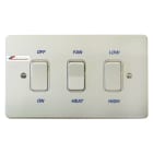 BHN Thermique - Bte cde mur permet 0/ventil/puiss partiel/plein puiss pour SCHG RH 830(T) 860(T)