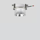 Bega - Plafonniers encastrés-spots, Aluminium poli · 3000 K