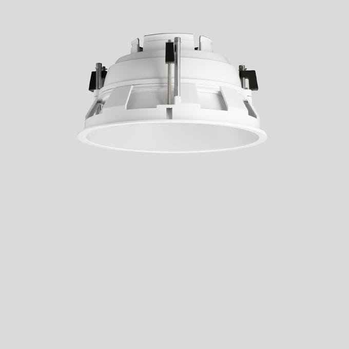 Bega - Plafonnier encastré, Blanc · 3000 K