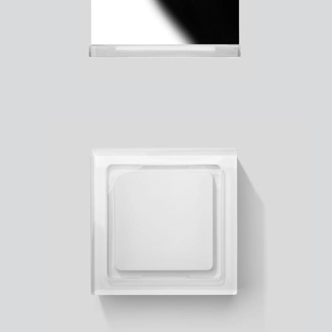 Bega - Plafonnier et applique, Chrome · 3000 K