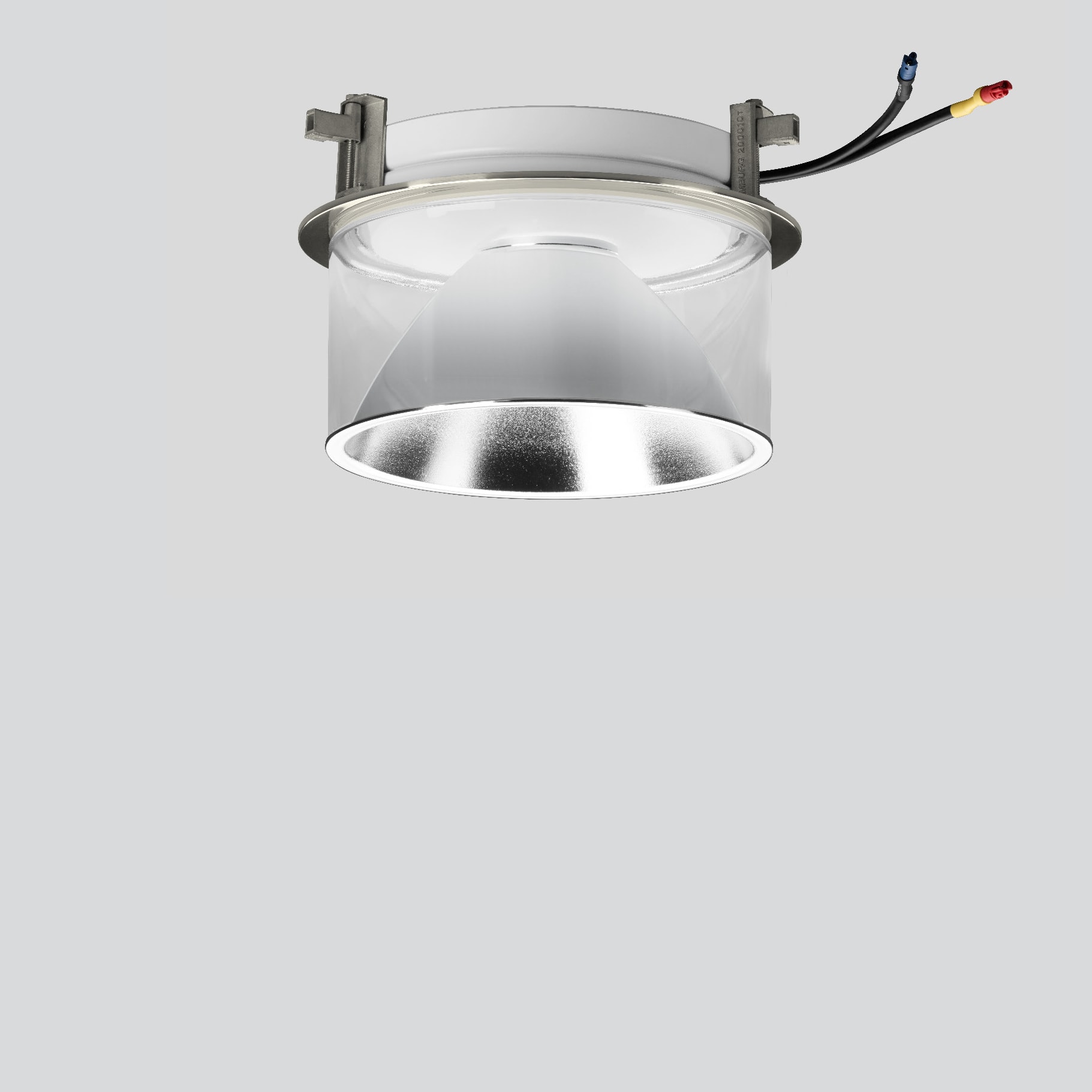 Bega - Plafonniers encastrés-spots, Aluminium poli · 4000 K