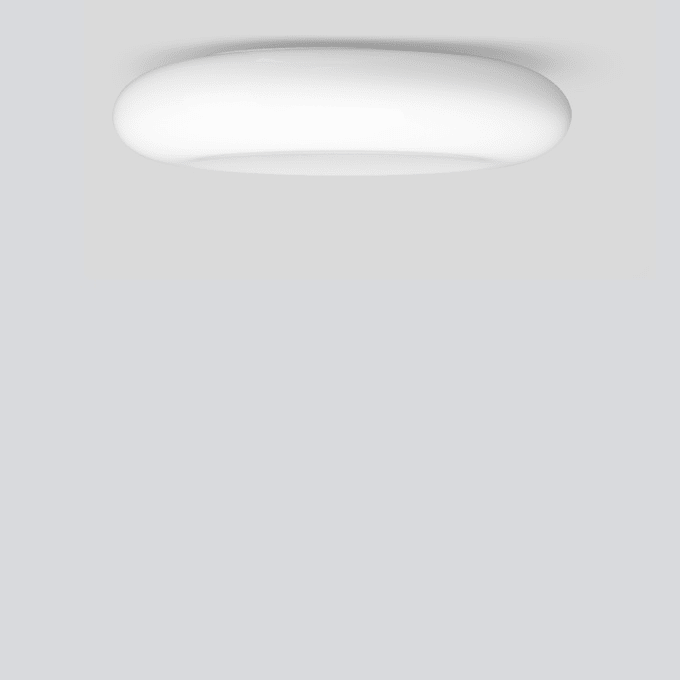 Bega - Applique et plafonnier, pour l'intérieur, Blanc · 4000 K