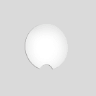 Bega - Panneau mural D=400, blanc satiné