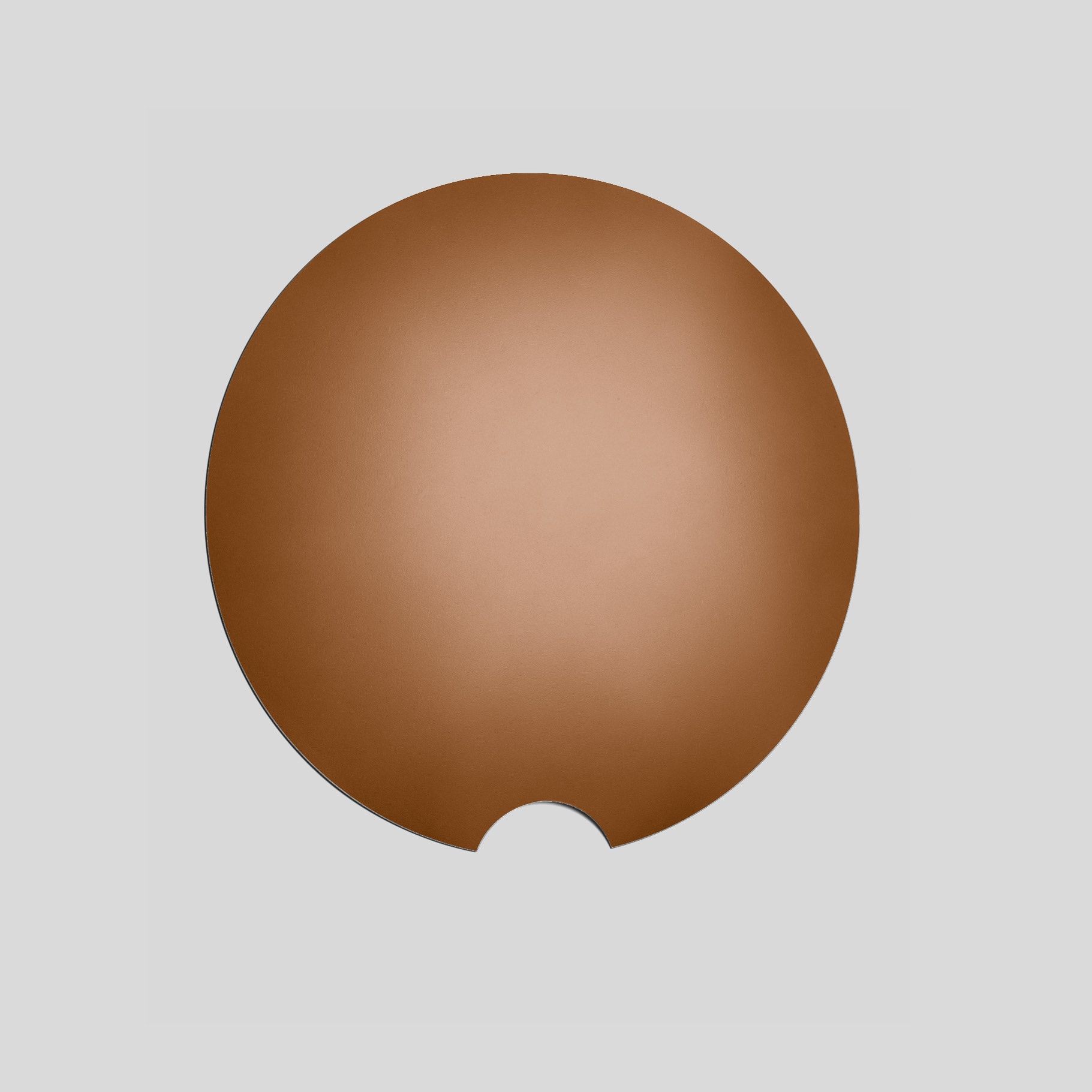 Bega - Panneau mural D=590, cuivre satiné