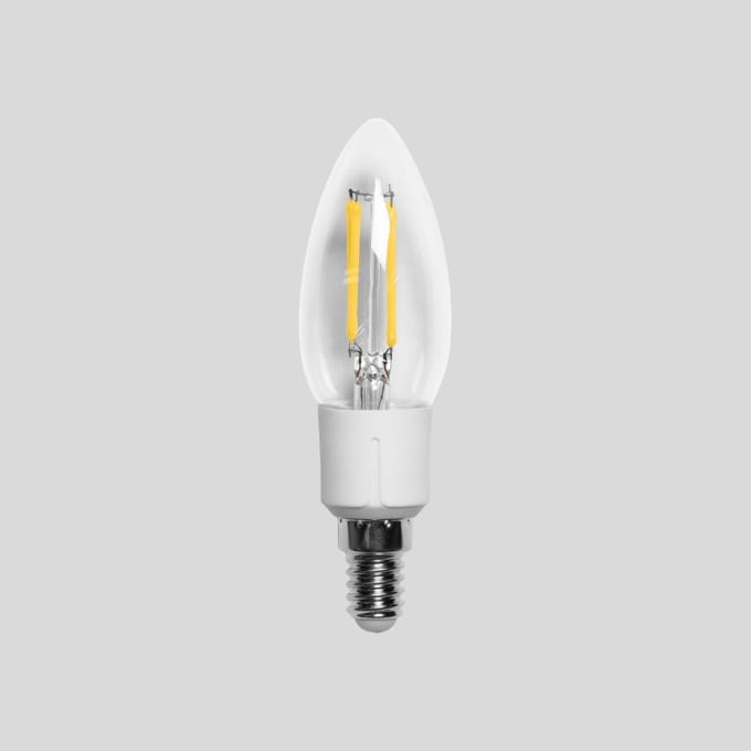 Bega - Lampe LED E14 · pour variation, 2700 K