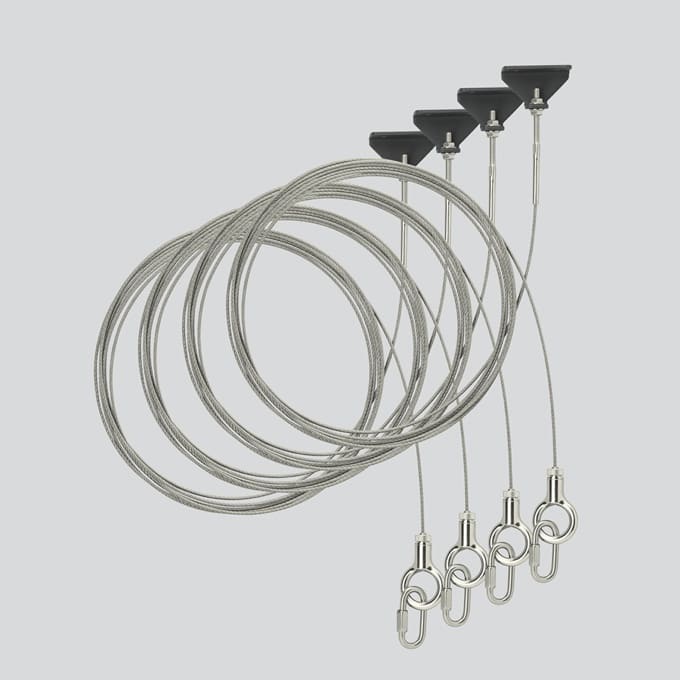 Bega - Filins d?acier, pour luminaires High-Bay