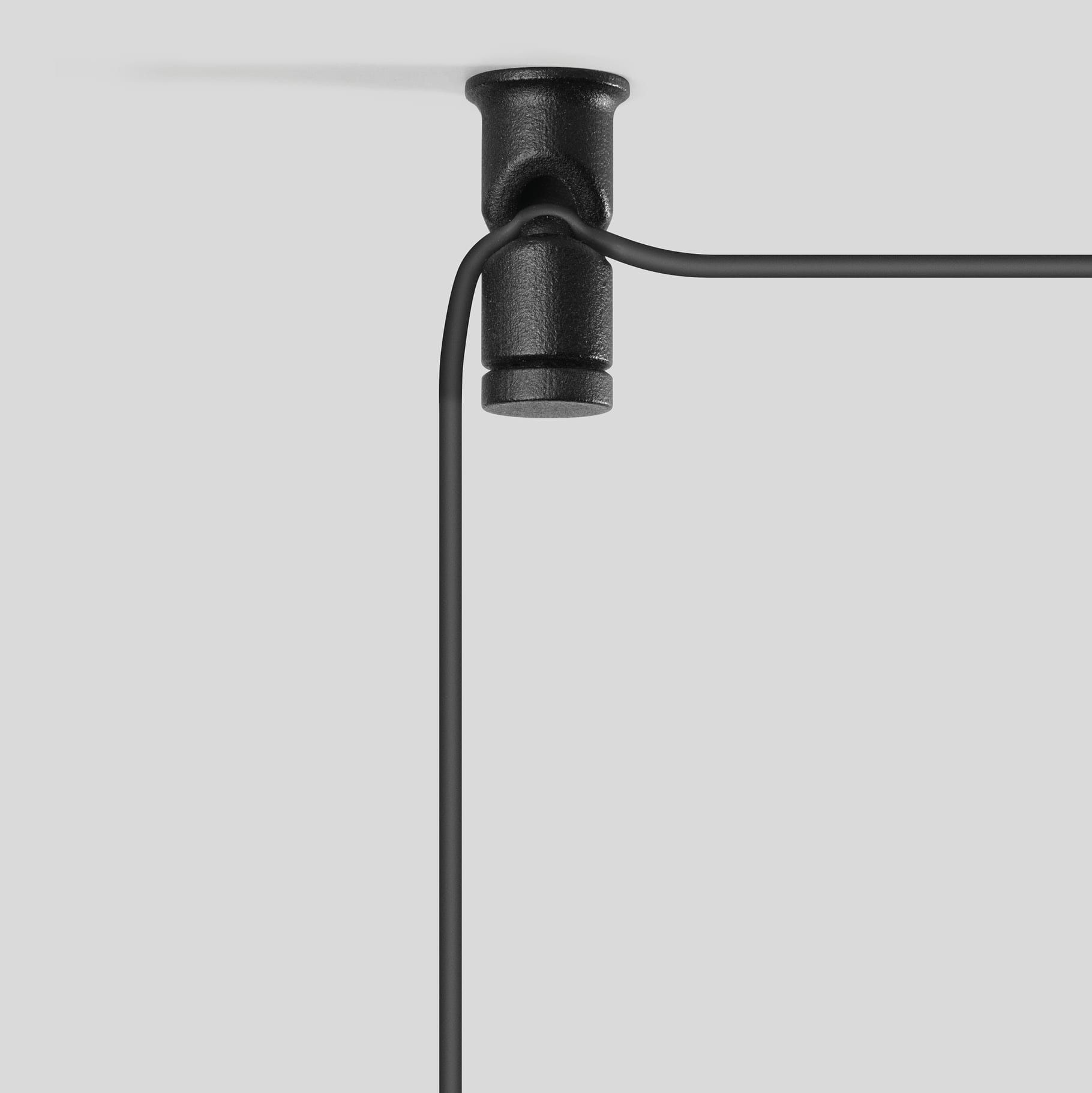 Bega - Raccourcisseur de pendule, Noir satiné