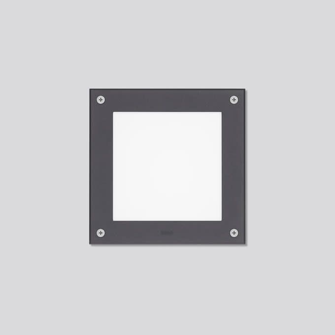 Bega - Luminaire encastré, Argent · 3000 K