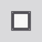 Bega - Luminaire encastré, Argent · 3000 K