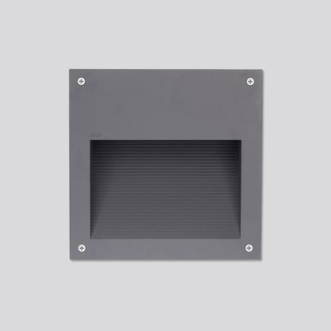 Bega - Luminaire encastré, Argent · 3000 K