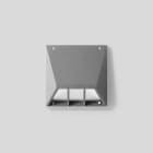 Bega - Wandleuchte, für den Innen- & Außenbereich, Silber 3000 K