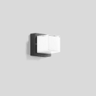 Bega - Plafon./applique/lum. pilastre, pour intérieur et extérieur, Graphite · 3000 K