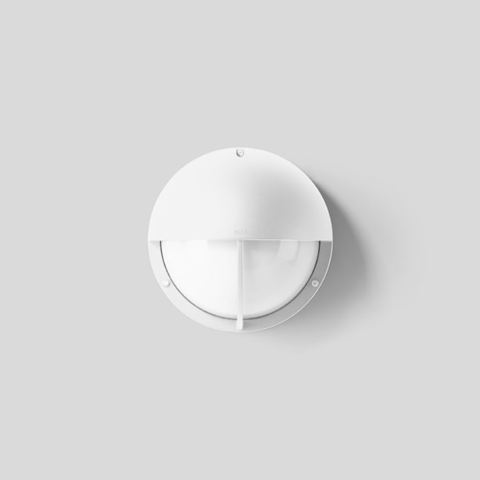 Bega - Applique, pour intérieur et extérieur, Blanc · 3000 K, en plus gratuit 1 x BEGA