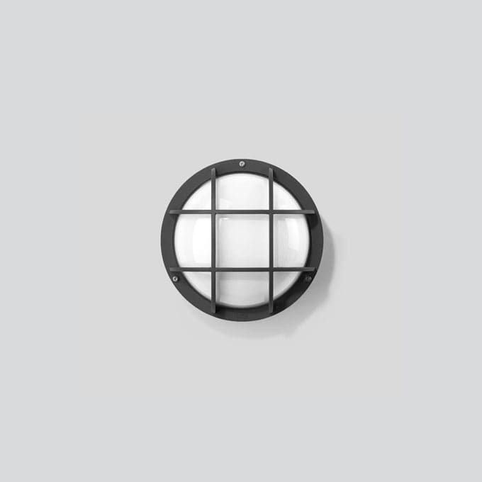 Bega - Applique et plafonnier, Graphite · 4000 K