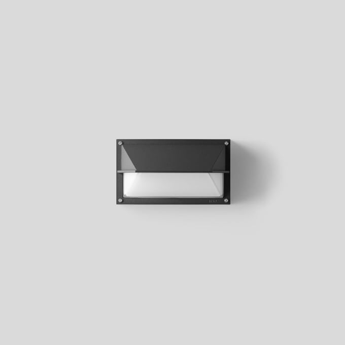 Bega - Applique, pour intérieur et extérieur, Graphite · 3000 K, en plus gratuit 1 x