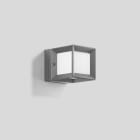 Bega - Plafon./applique/lum. pilastre, pour intérieur et extérieur, Argent · 3000 K,