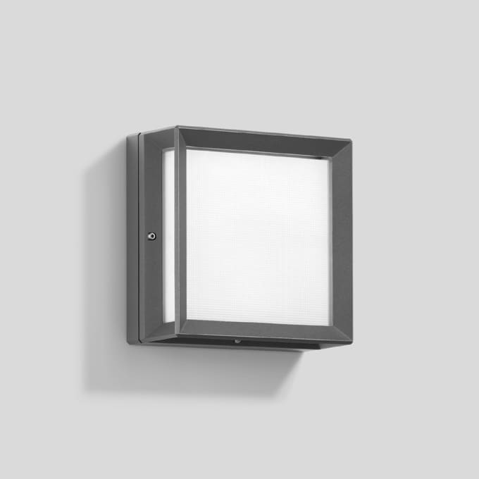 Bega - Applique et plafonnier, pour intérieur et extérieur, Argent · 3000 K, en plus