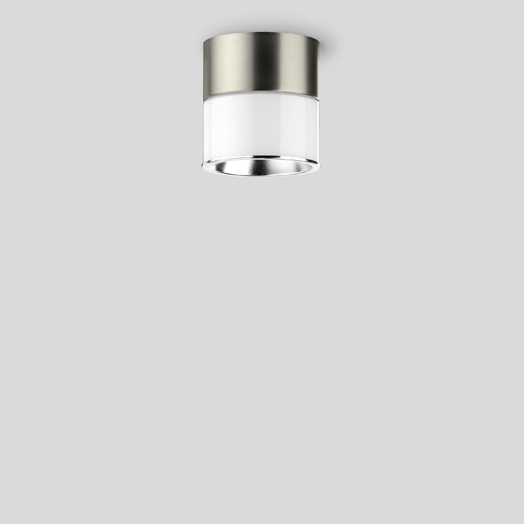 Bega - Plafonnier, Acier inoxydable · 4000 K