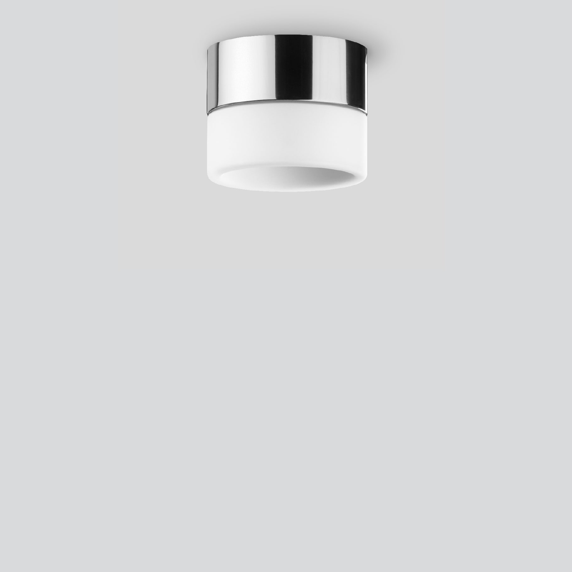 Bega - Plafonnier, Aluminium poli · 4000 K