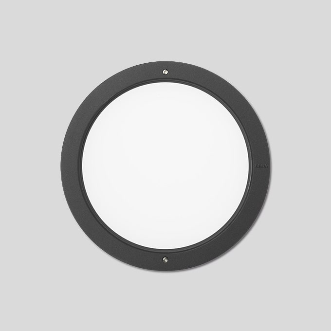 Bega - Applique encastrée, pour intérieur et extérieur, Graphite · 3000 K · 4000 K