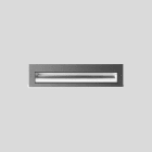 Bega - Applique encastrée, pour intérieur et extérieur, Argent · 4000 K