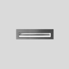 Bega - Applique encastrée, pour intérieur et extérieur, Argent · 4000 K