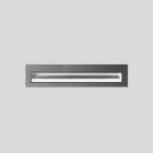 Bega - Applique encastrée, pour intérieur et extérieur, Argent · 4000 K