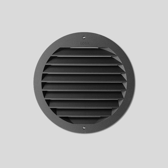 Bega - Applique encastrée, pour intérieur et extérieur, Graphite · 4000 K