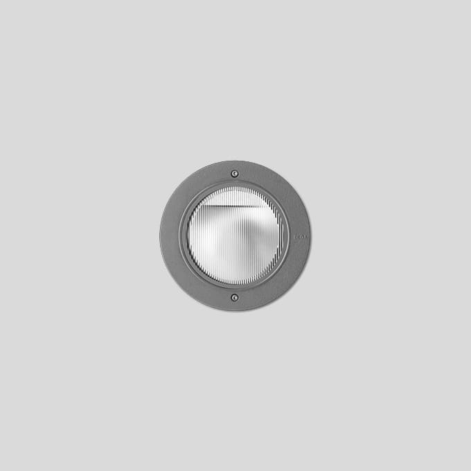 Bega - Applique encastrée, pour intérieur et extérieur, Argent · 3000 K