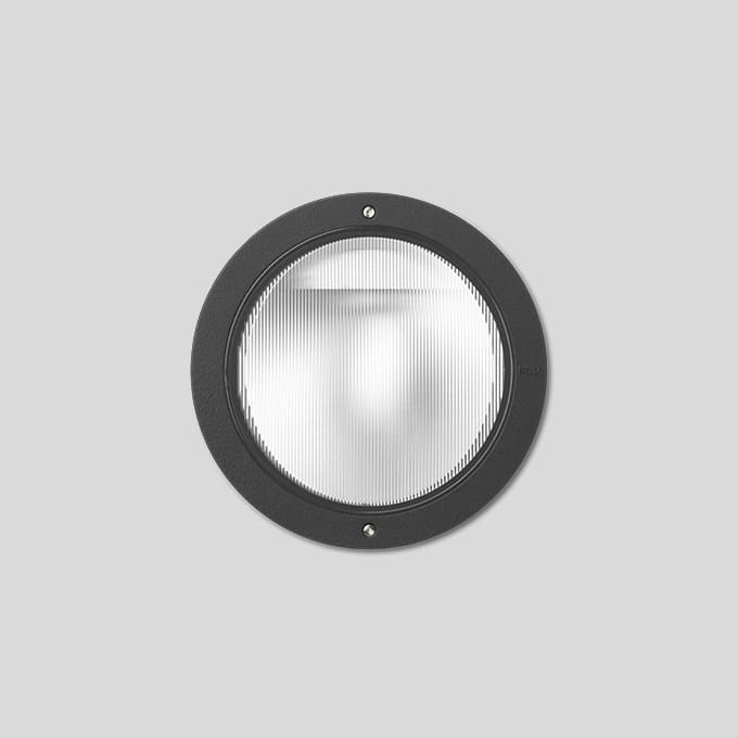 Bega - Applique encastrée, pour intérieur et extérieur, Graphite · 3000 K