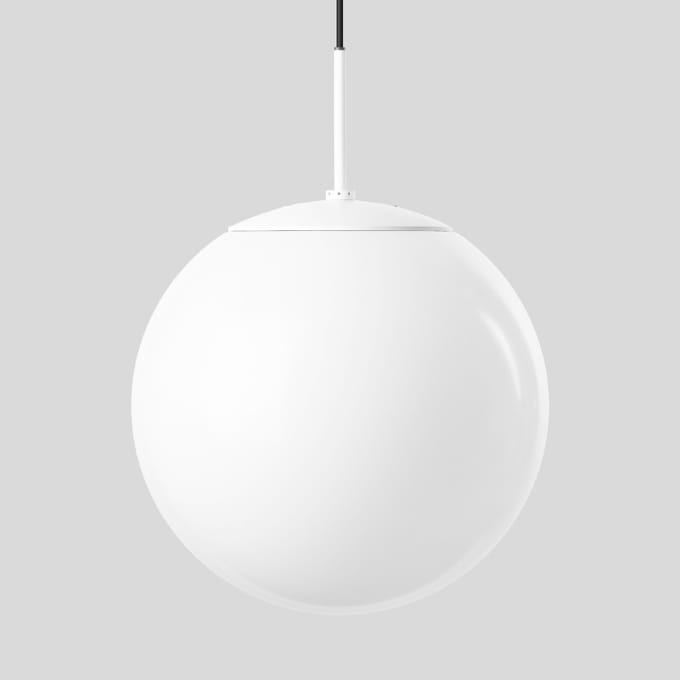 Bega - Suspension, pour intérieur et extérieur, Blanc · 3000 K