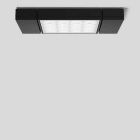 Bega - Plafonnier-spot en saillie, pour intérieur et extérieur, Graphite · 3000 K