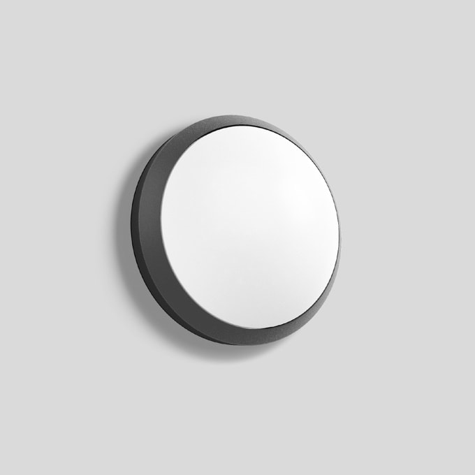 Bega - Applique et plafonnier, pour intérieur et extérieur, Graphite · 3000 K