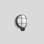 Bega - Applique avec capteur PIR, pour intérieur et extérieur, Graphite · 4000 K
