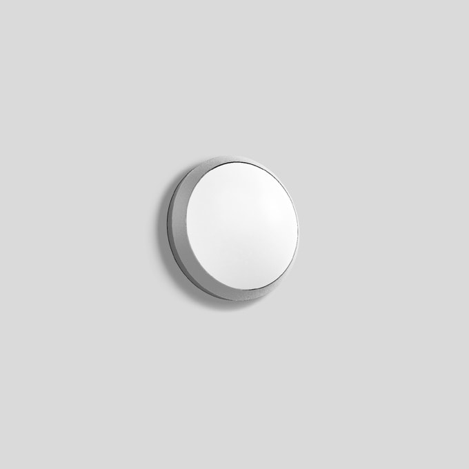 Bega - Applique et plafonnier, pour intérieur et extérieur, Argent · 3000 K