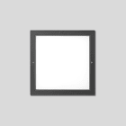 Bega - Wandeinbauleuchte, für den Innen- & Außenbereich, Grafit 4000 K