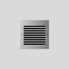 Bega - Applique encastrée, pour intérieur et extérieur, Argent · 4000 K