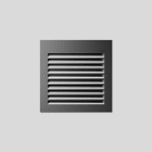 Bega - Applique encastrée, pour intérieur et extérieur, Graphite · 3000 K