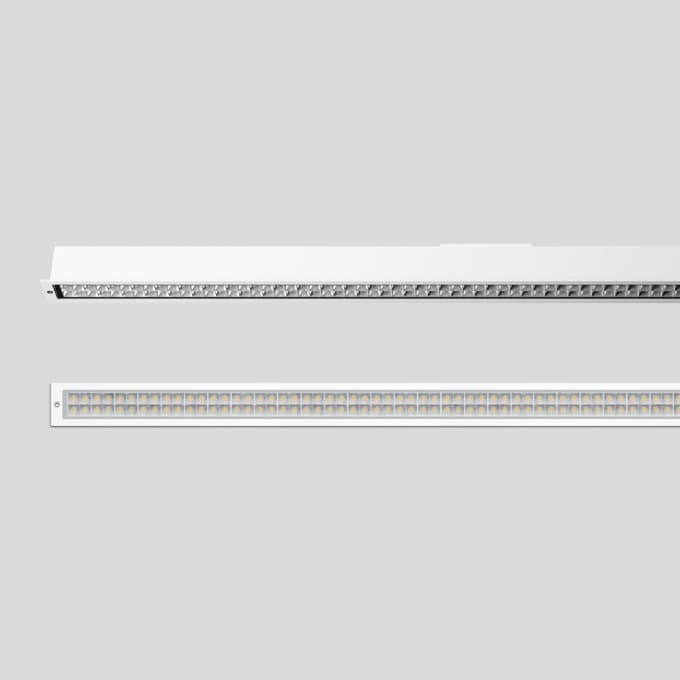 Bega - Plafonniers encastrés-spots, pour intérieur et extérieur, Blanc · 4000 K