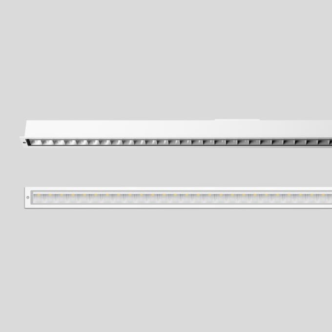 Bega - Plafonniers encastrés-spots, pour intérieur et extérieur, Blanc · 3000 K