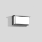 Bega - Wandleuchte, für den Innen- & Außenbereich, Silber 3000 K