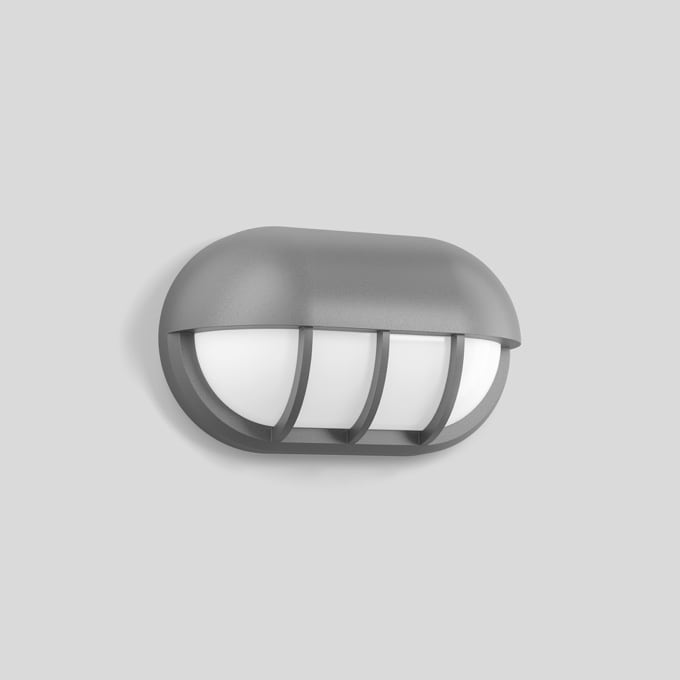 Bega - Applique et plafonnier, pour intérieur et extérieur, Argent · 3000 K · 4000 K