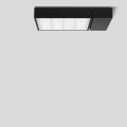 Bega - Plafonnier-spot en saillie, pour intérieur et extérieur, Graphite · 4000 K