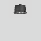 Bega - Plafonniers encastrés-spots, pour intérieur et extérieur, Graphite · 4000 K