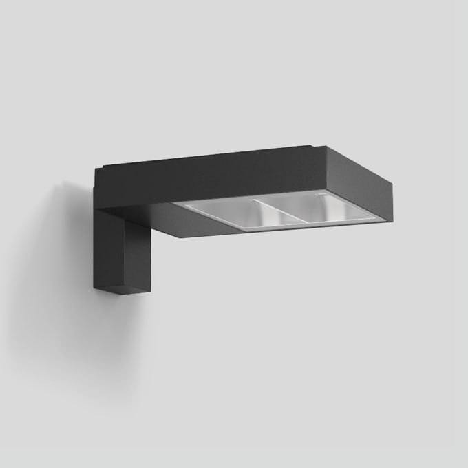 Bega - Applique, pour intérieur et extérieur, Graphite · 4000 K